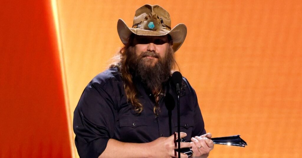 Chris Stapleton Wins Male Artist of the Year at 2025 ACM Awards