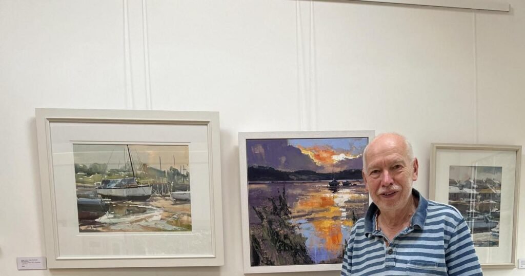 Exmouth artist Ray Balkwill to open studio for Devon event