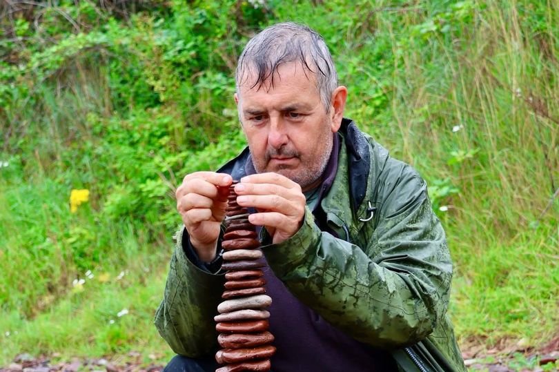 The North Wales artist whose beach sculptures ‘disappear like magic dust’