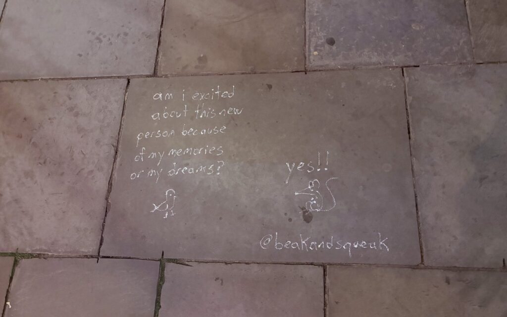 Meet the anonymous street artist helping Londoners make light of their complicated emotions