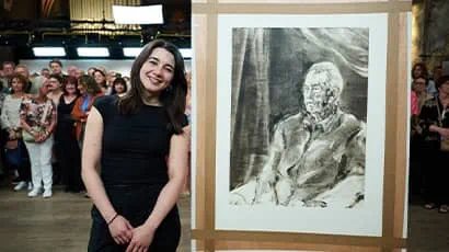 Picture perfect: Graduate Chloe Barnes wins Sky Arts Portrait Artist of the Year 2025