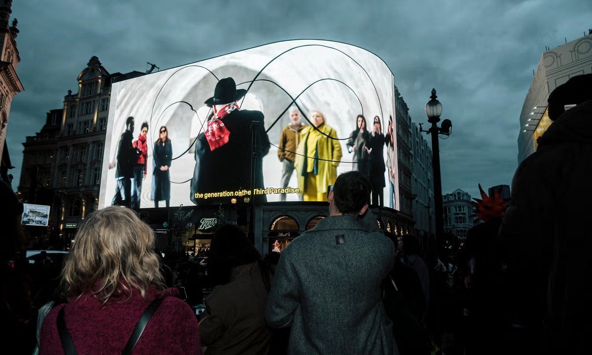 Artist Michelangelo Pistoletto sends message of ‘preventive peace’ on digital billboards around the world – The Art Newspaper