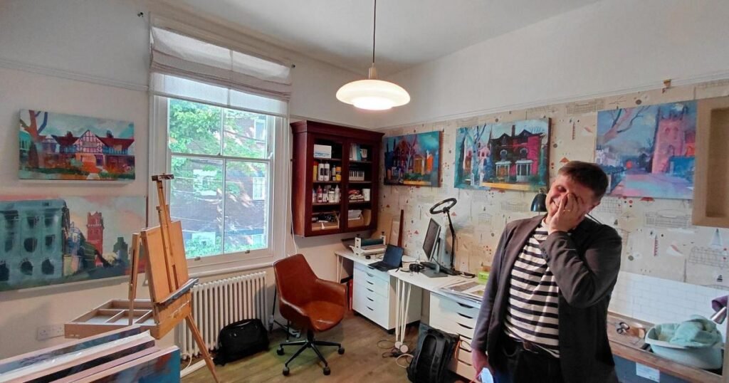 Liverpool artist brings iconic Wirral architecture to life