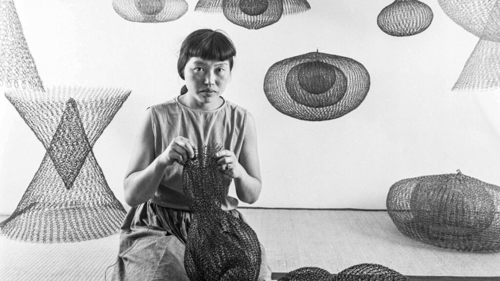 Why did artist Ruth Asawa bring her work home with her?